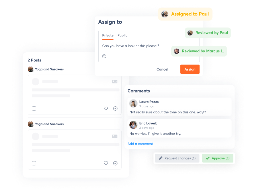 A view of how Seamless Collaboration works